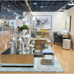 Glass Decorative Vase with Gold Rim - Image 4