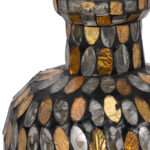Glass Vase with Mosaic Detailing in Glam Style Design - Sleek Decorative Modern Accent Made from Durable Glass for a Stylish Versatile Display in Any Glam-Inspired Interior Setting - Image 5