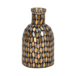 Glass Vase with Mosaic Detailing in Glam Style Design - Sleek Decorative Modern Accent Made from Durable Glass for a Stylish Versatile Display in Any Glam-Inspired Interior Setting - Image 8