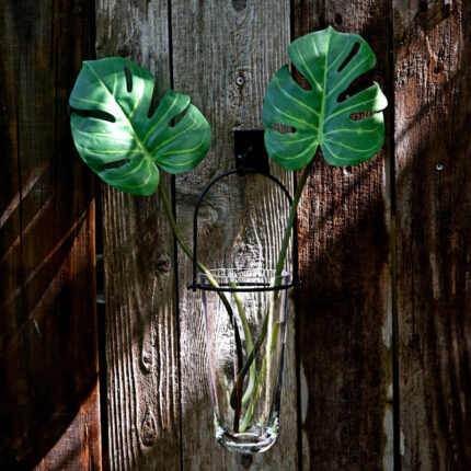 Glass Wall Vase - Chic Decora