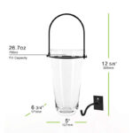 Glass Wall Vase - Image 3