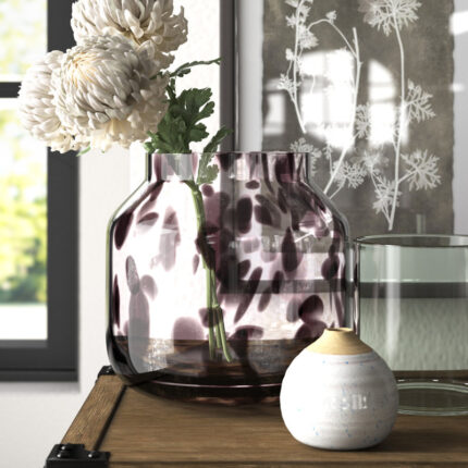 Goldia Glass Table Vase - Chic Decora