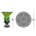 Grand Plumage Peacock Table Vase - Image 4