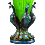 Grand Plumage Peacock Table Vase - Image 6