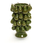 Green Modern Pears 12.4-Inch Tall Vase - Image 2