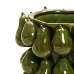 Green Modern Pears 12.4-Inch Tall Vase - Image 3