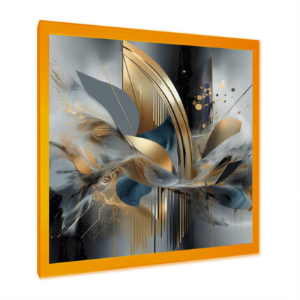Grey Soft Colors Marble Abstract II – Abstract Marble Canvas Print, - Chic Decora