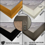 Grey Soft Colors Marble Abstract II - Abstract Marble Canvas Print, - Image 5