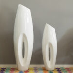 Hada White Floor Vase - Image 8