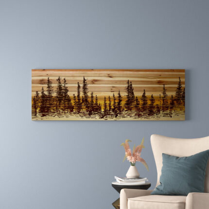 Haimes ” Pine Tree Sunset ” by Parvez Taj - Chic Decora