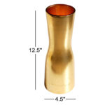 Halie Handmade Metal Table Vase - Image 4