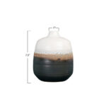 Hamayak OmbrÃ© Ceramic Vase with Reactive Glaze - Image 5