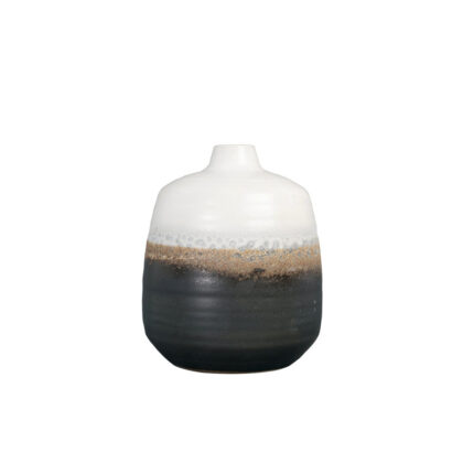 Hamayak OmbrÃ© Ceramic Vase with Reactive Glaze - Chic Decora