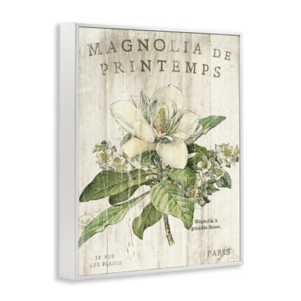 Hammes French Magnolias In Spring by Sue Schlabach – Graphic Art Print - Chic Decora
