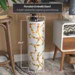 Handmade Ceramic / Porcelain Floor Vase - Image 5