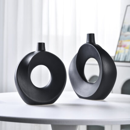 Handmade Ceramic / Porcelain Table Vase - Chic Decora