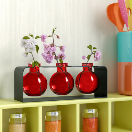 Handmade Glass Table Vase - Chic Decora