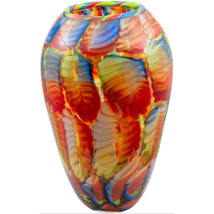 Handmade Glass Table Vase - Chic Decora