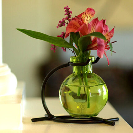 Handmade Glass Table Vase - Chic Decora