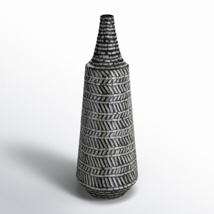 Handmade MDF Wood Table Vase - Chic Decora