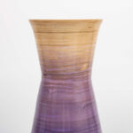 Handmade Wood Floor Vase - Image 3