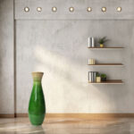 Handmade Wood Floor Vase - Image 5