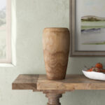 Handmade Wood Table Vase - Image 2