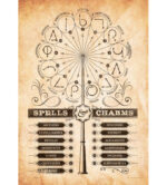 Harry Potter Spells and Charms' - Unframed Wall Decor - Image 2