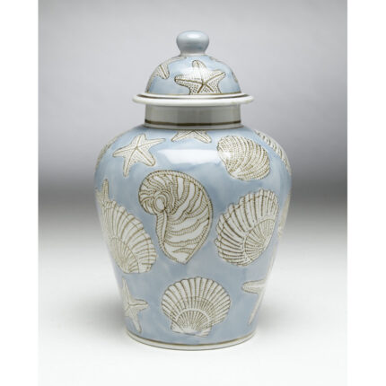Helvey Seashell Urn - Chic Decora