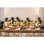 Hibiscus Handmade Glass Table Vase - Image 3