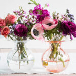 Hibiscus Handmade Glass Table Vase - Image 8