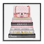 High Fashion Bookstack Padded Bag - Advertisements Print - Image 7