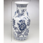 Hocking Bird and Floral Table Vase - Image 2