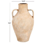 Howlan Natural Stoneware Vase - Image 4
