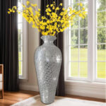 Iesha 20 Inch Glass Floor Vase