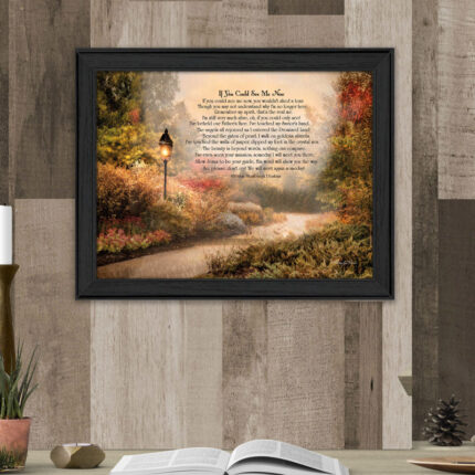 If You Could See Me Now Framed Wall Art for Living Room Home Wall Décor by Robin-Lee Vieira - Chic Decora