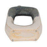 Ilariana Stoneware and Ceramic Vase with Sculptural Open Silhouette and Modern Art-Inspired Design Element or Decorative Display on Shelves or Tabletops in Contemporary Interiors - Image 7