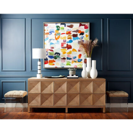 Impressive Impression Ceramic / Porcelain Table Vase - Chic Decora