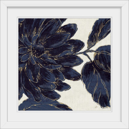 Indigo Garden ” Indigo Garden I ” by Daphne Brissonnet - Chic Decora