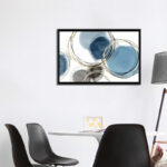 Infinity Indigo II by Isabelle Z - Painting Print