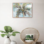 Inlet Palms by Studio Arts Canvas Art Print - Image 3