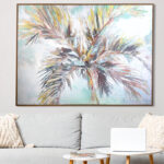 Inlet Palms by Studio Arts Canvas Art Print - Image 2