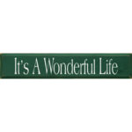It's A Wonderful Life Textual Art Plaque - Image 4