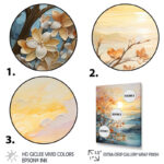 Ivoneta Bold Sunrise Eternal Renewal I - Sunrise & Sunset Canvas Print Wall Art - Image 7