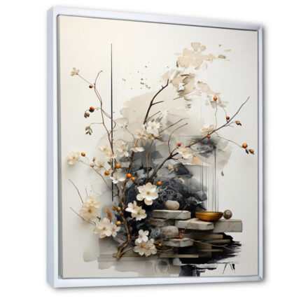 Jaciya Asian Art Classics Sumi III – Asian Art Wall Art for Living Room - Chic Decora