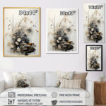 Jaciya Asian Art Classics Sumi III - Asian Art Wall Art for Living Room - Image 4