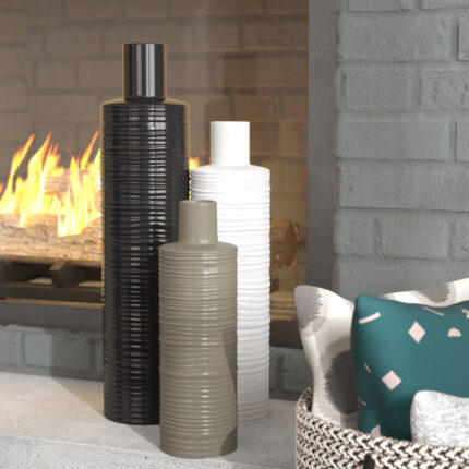 Janney Ceramic Table Vase - Chic Decora