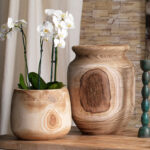 Jaspen Handmade Wood Table Vase - Image 4