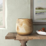 Jaspen Handmade Wood Table Vase - Image 5