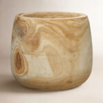 Jaspen Handmade Wood Table Vase